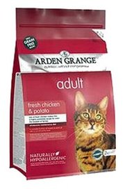 Arden Grange Корм для кошек Adult Cat курица и картофель сухой корм беззерновой, для взрослых кошек фото